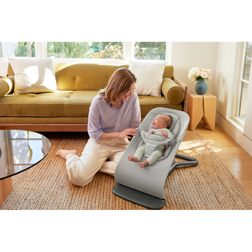 Ergobaby Evolve 3 in 1 Mesh Bouncer - Light Grey