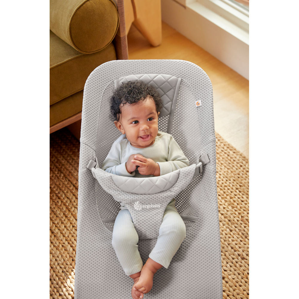 Ergobaby Evolve 3 in 1 Mesh Bouncer - Light Grey