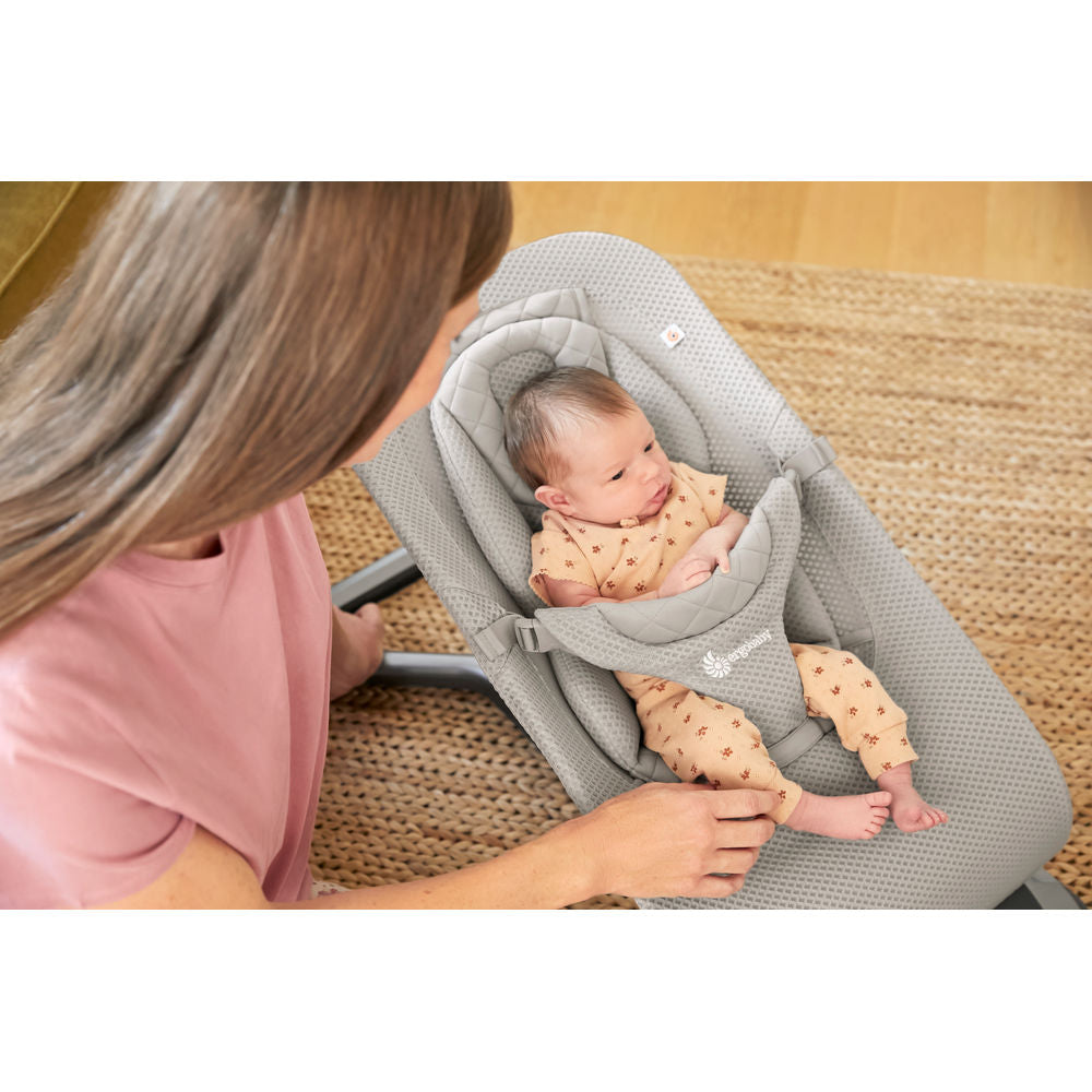 Ergobaby Evolve 3 in 1 Mesh Bouncer - Light Grey