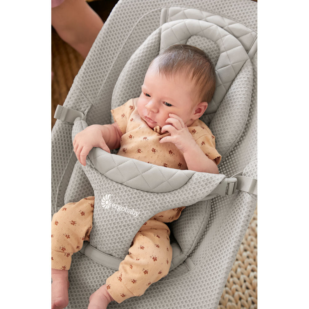 Ergobaby Evolve 3 in 1 Mesh Bouncer - Light Grey