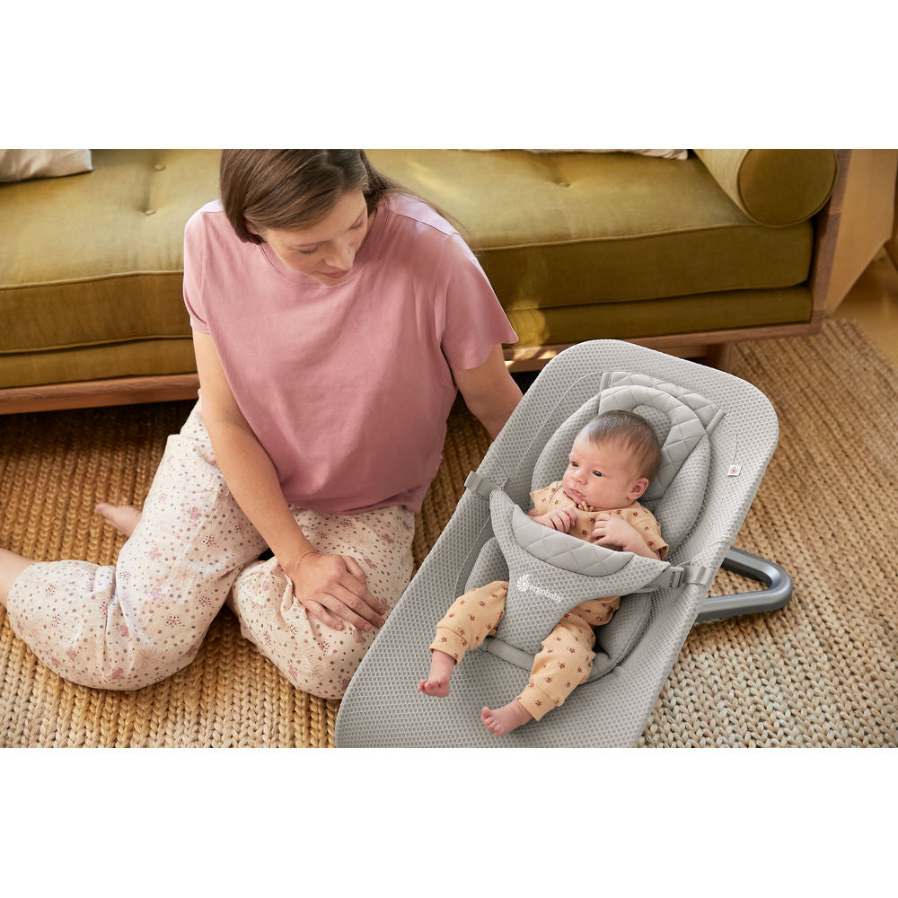 Ergobaby Evolve 3 in 1 Mesh Bouncer - Light Grey
