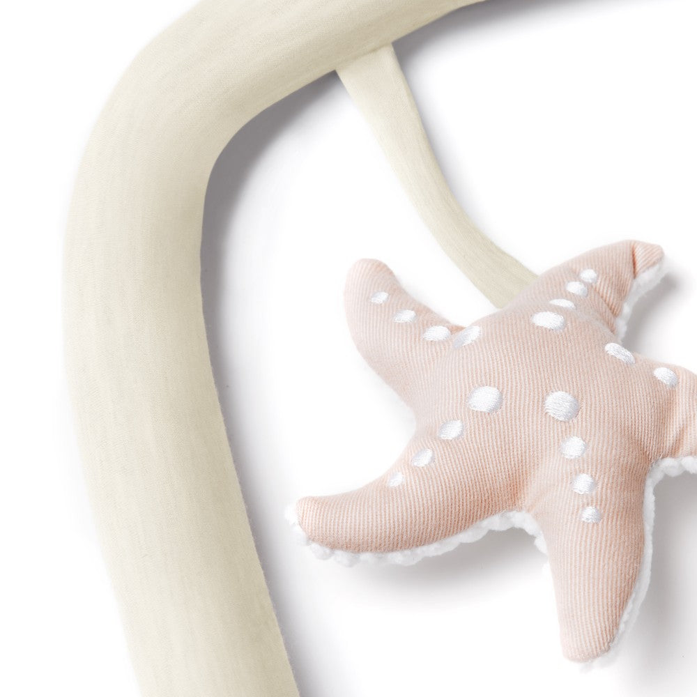 Ergobaby Evolve 3 in 1 Bouncer Toy Bar - Cream Ocean Wonder