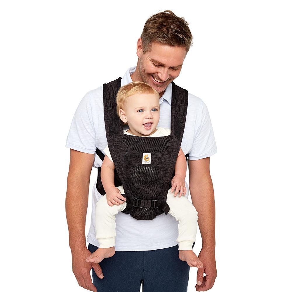 Ergobaby Aerloom Baby Carrier - Charcoal Black
