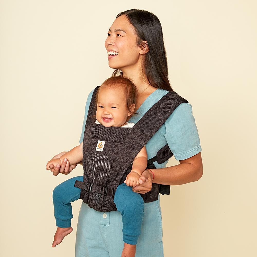 Ergobaby Aerloom Baby Carrier - Charcoal Black