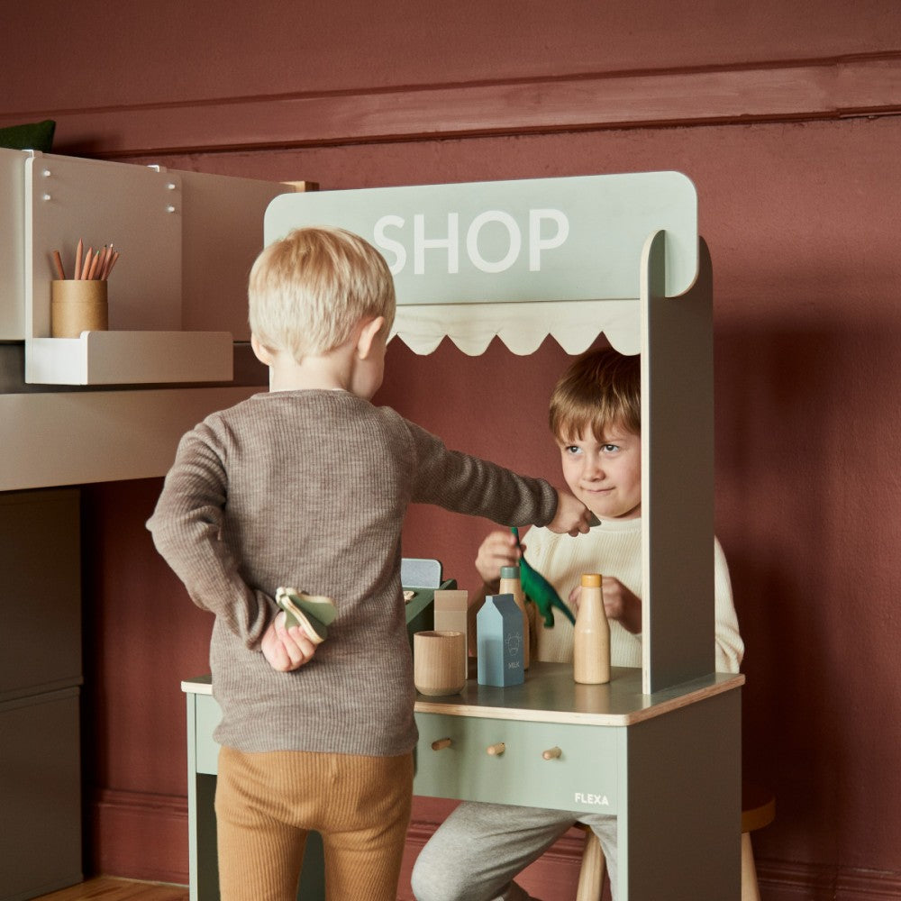 Flexa Shop and Café - Natural Green