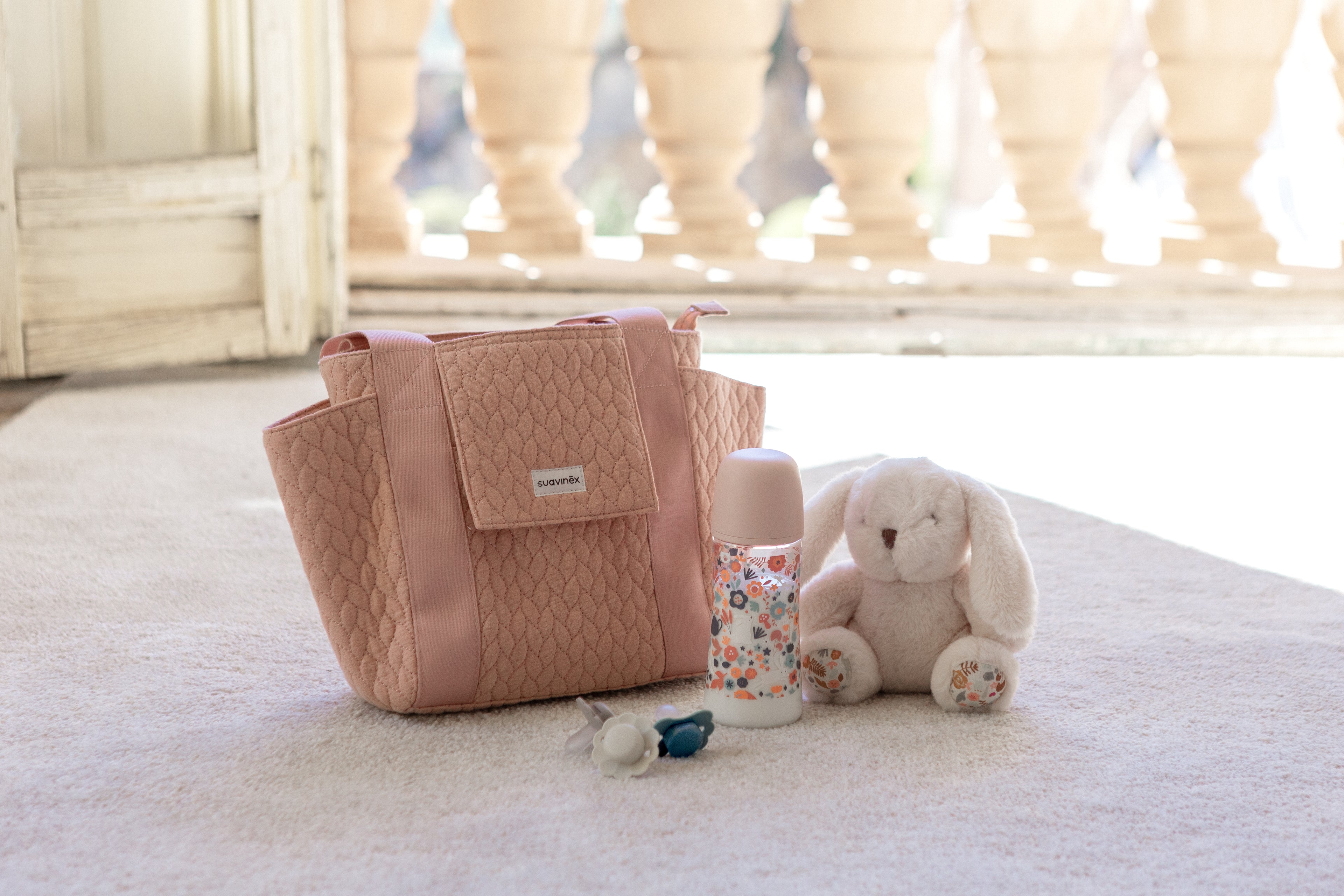 Wonderland Nappy Bag - Pink