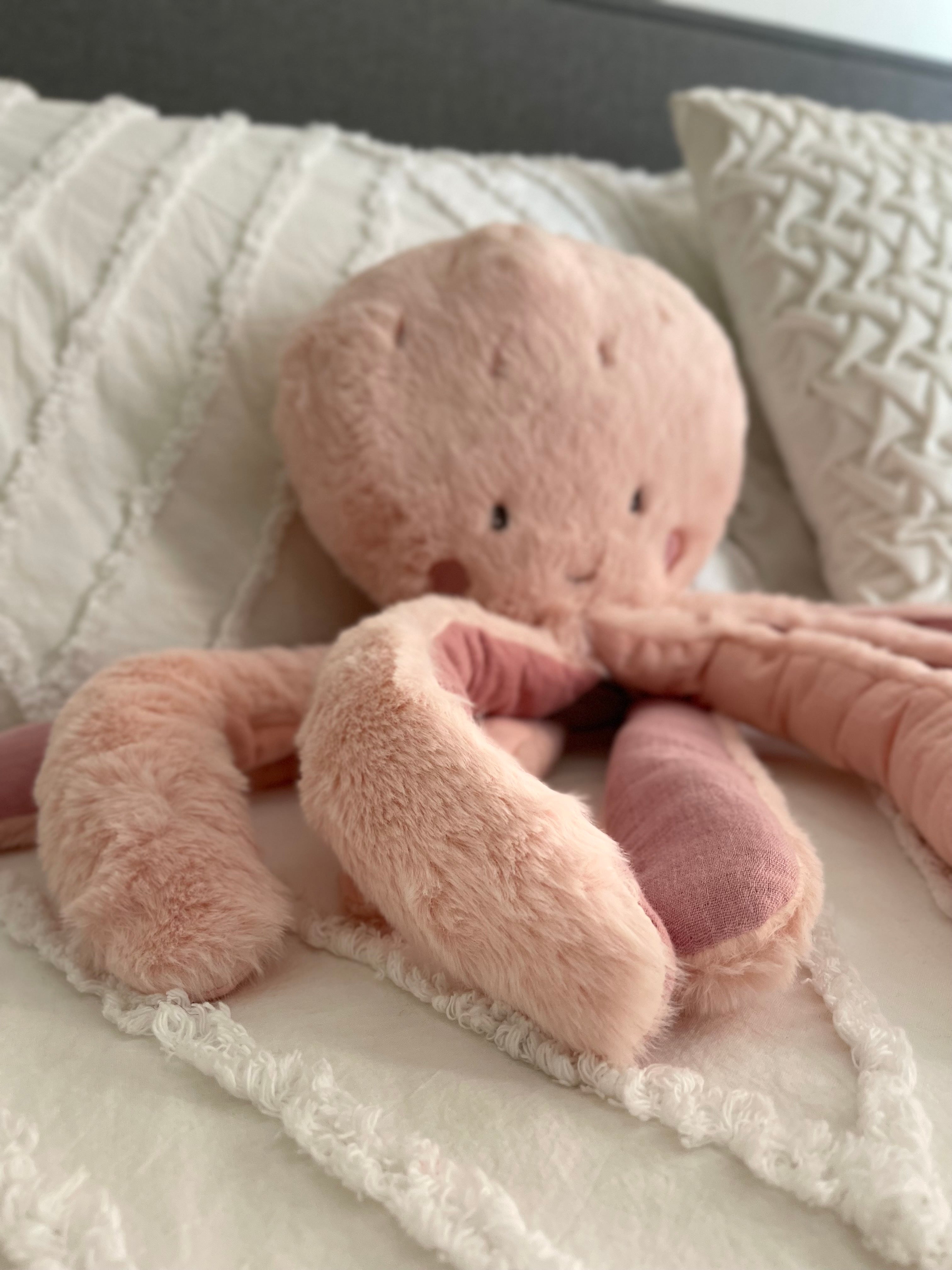 Bubble Plush - Pinky the Pink Octopus