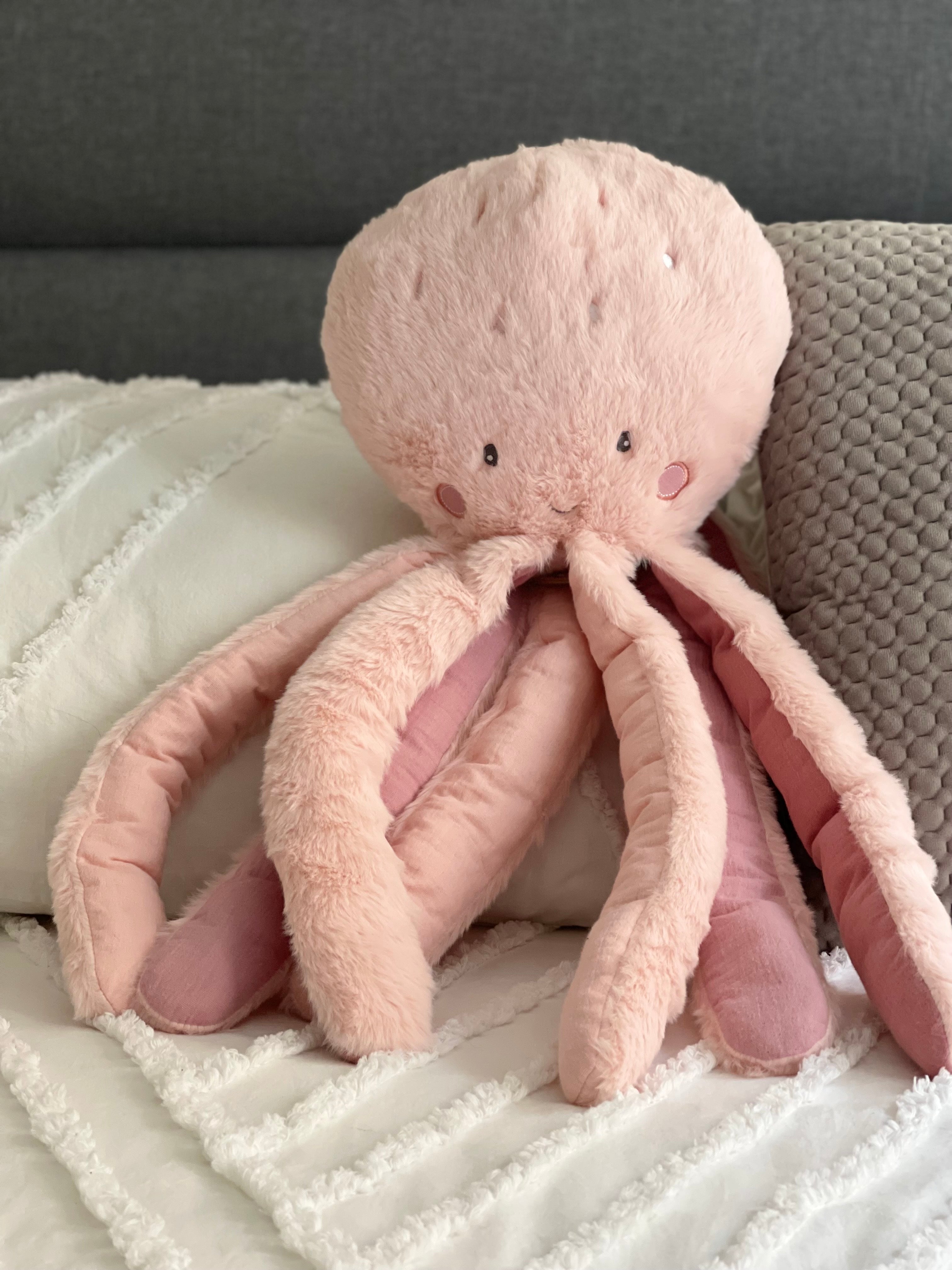 Bubble Plush - Pinky the Pink Octopus