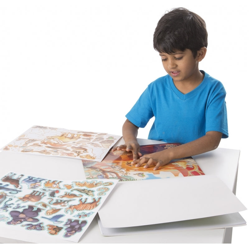 Melissa & Doug Reusable Sticker Pad - Jungle & Savanna
