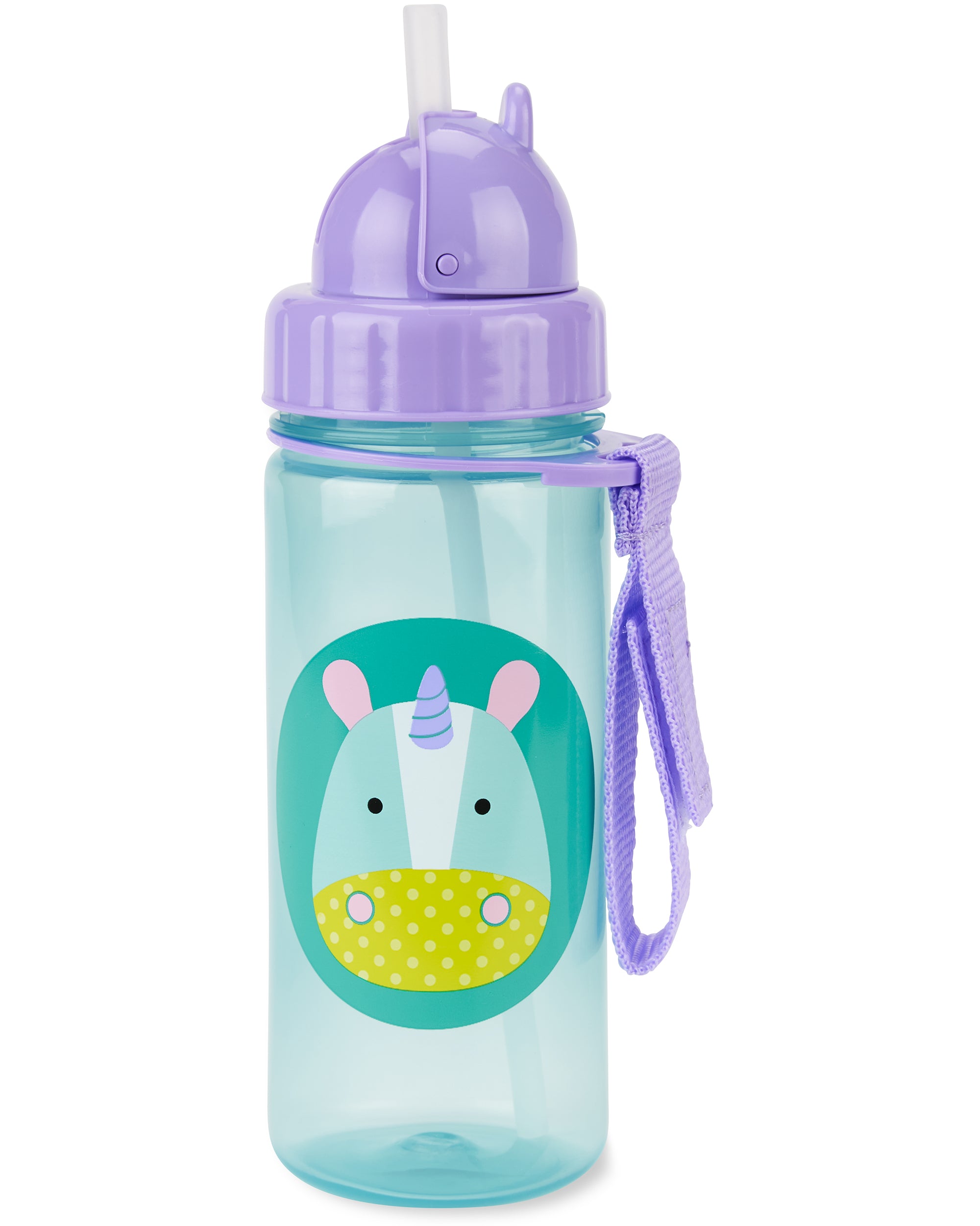 Skip Hop Zoo Straw Water Bottle - Eureka Unicorn