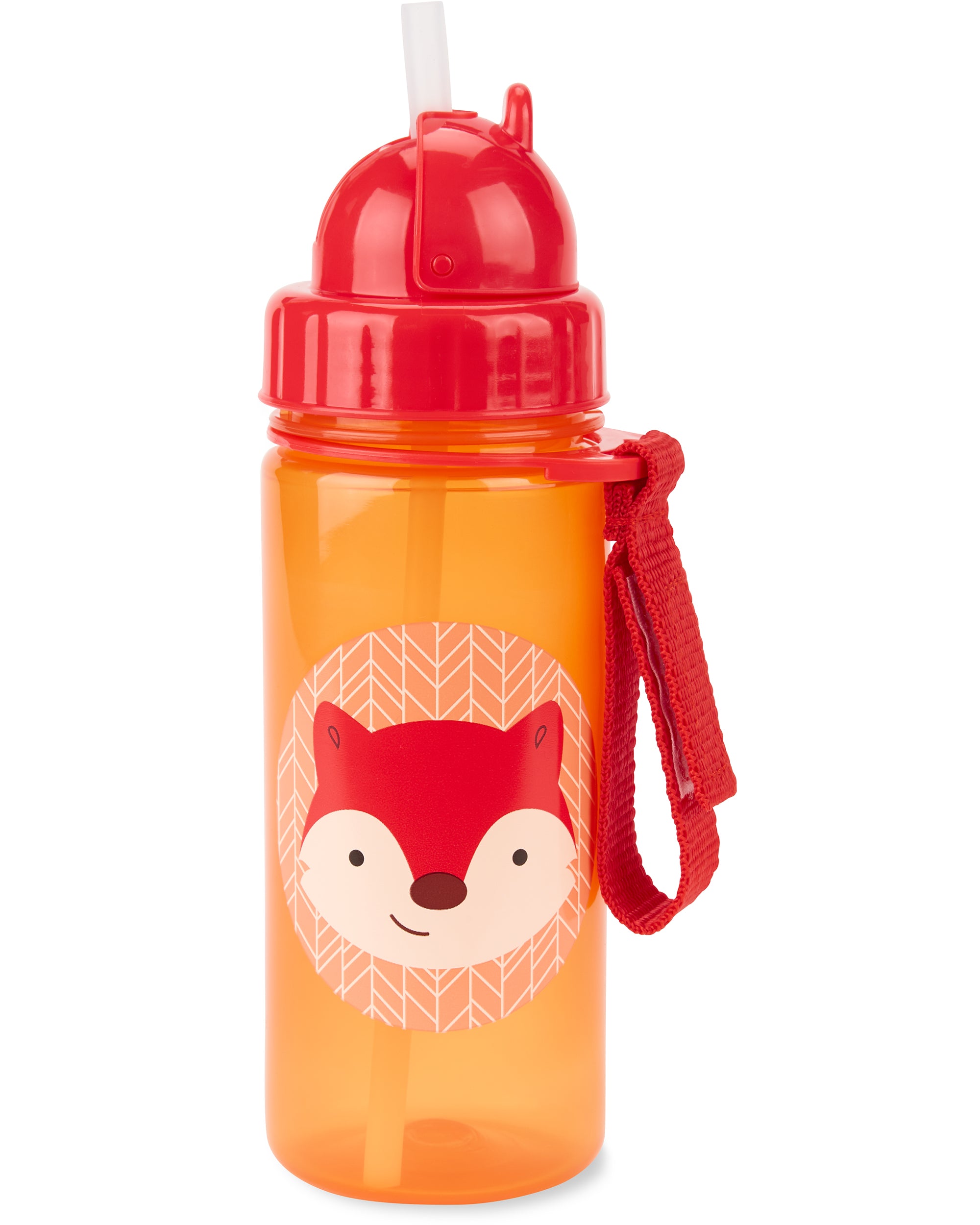Skip Hop Zoo Straw Water Bottle - Ferguson Fox