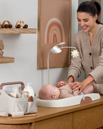 Light Up Nappy Caddy - Oat