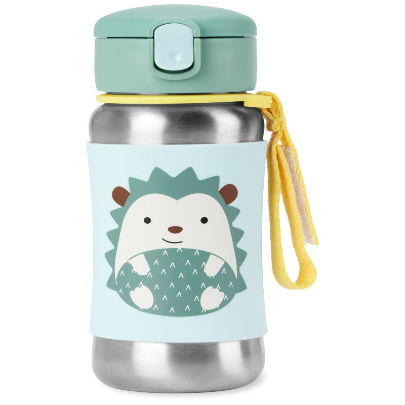 Zoo Stainless Steel Straw Bottle
