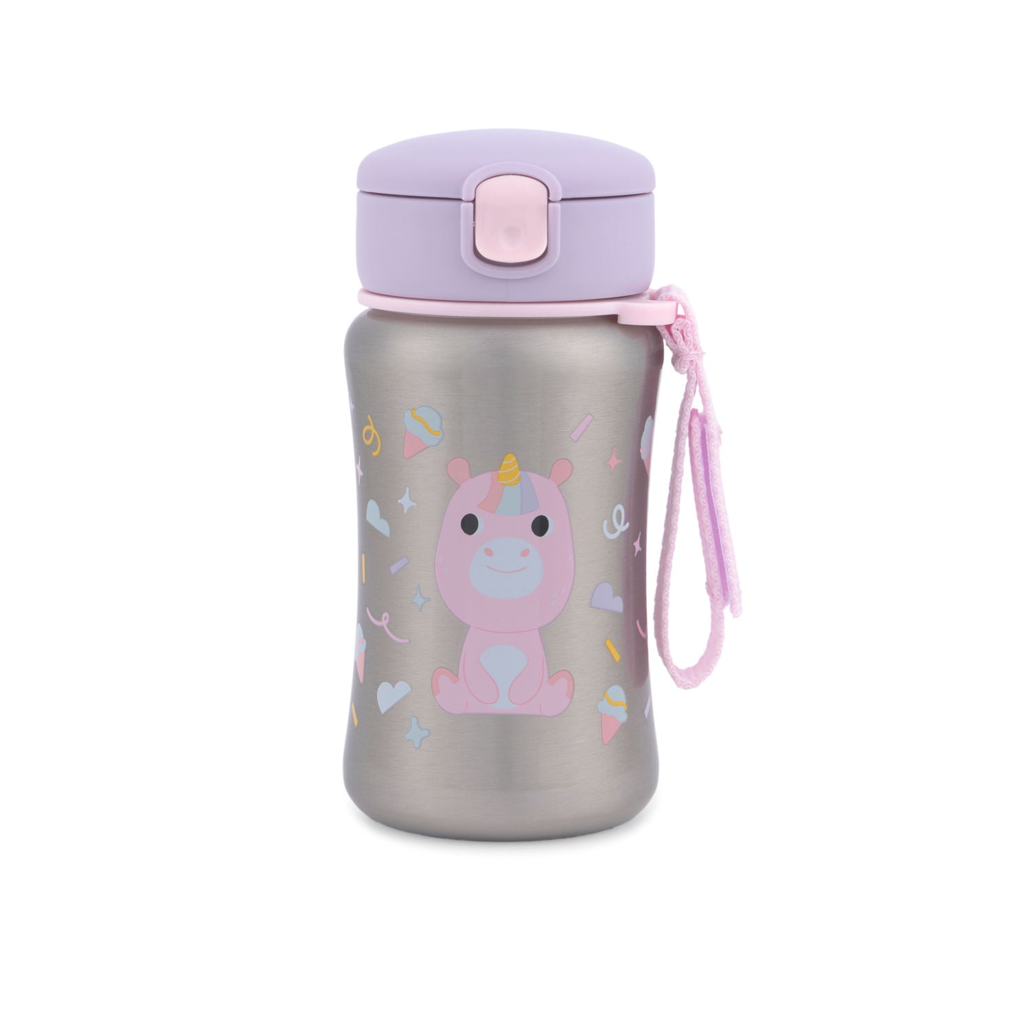 Skip Hop Besties Squad Stainless Steel Straw Bottle