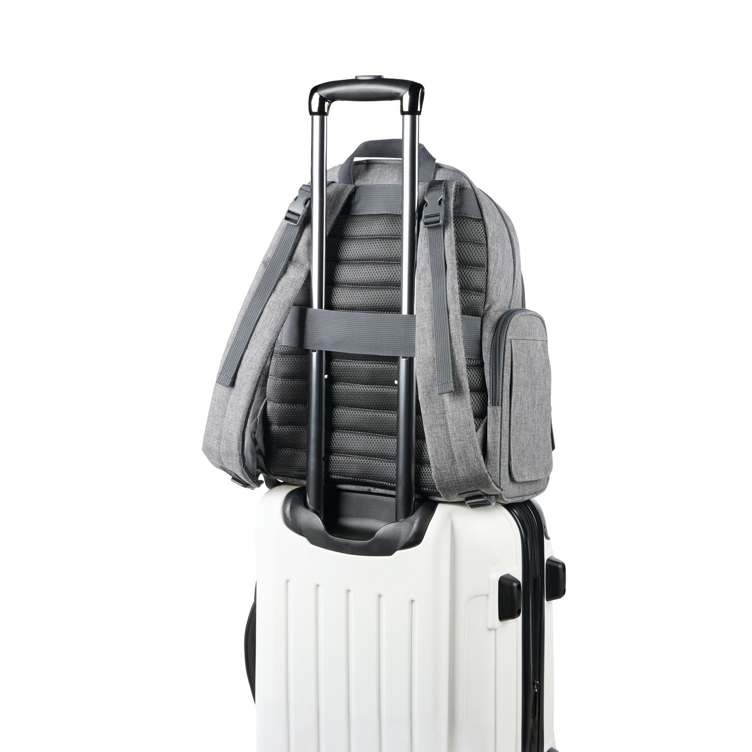 Heather Grey Luna Nappy Backpack