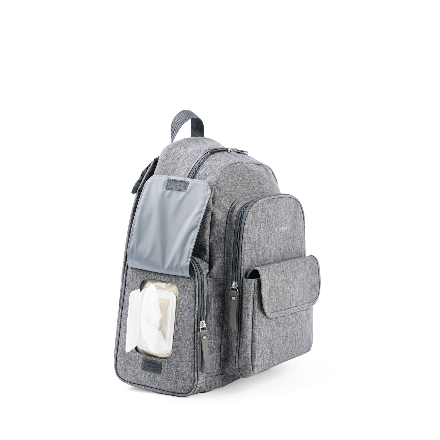 Heather Grey Luna Nappy Backpack