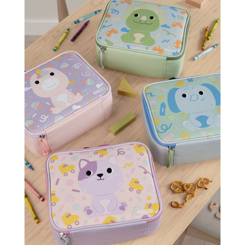 Skip Hop Besties Squad Lunch Bag in elephant design
