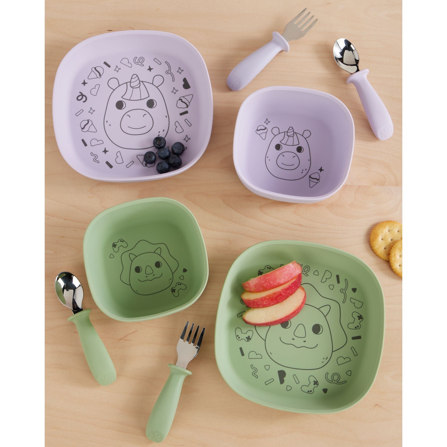 Skip Hop Besties Squad Silicone Plate