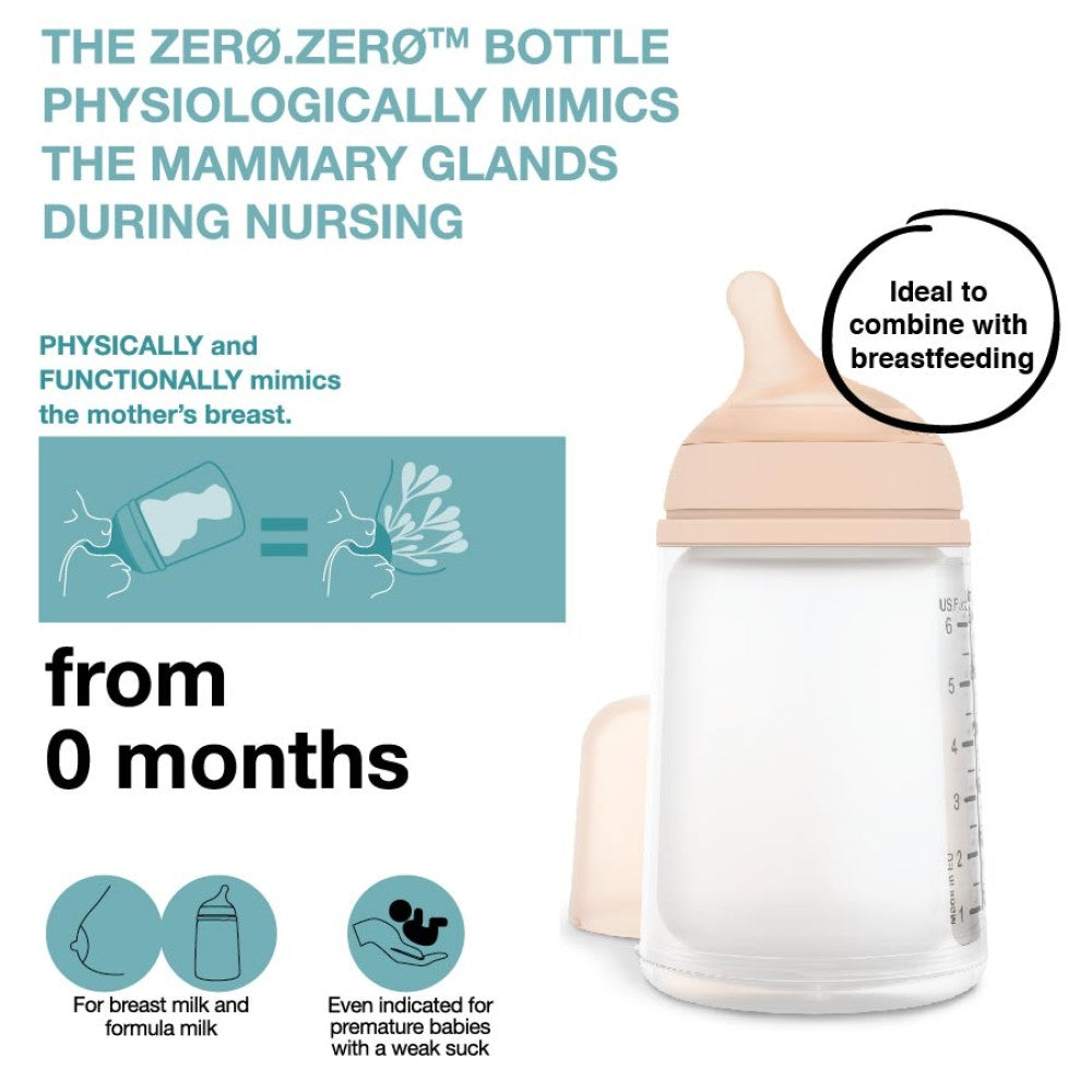 Suavinex Zero Zero Anti Colic Bottle - 180ml