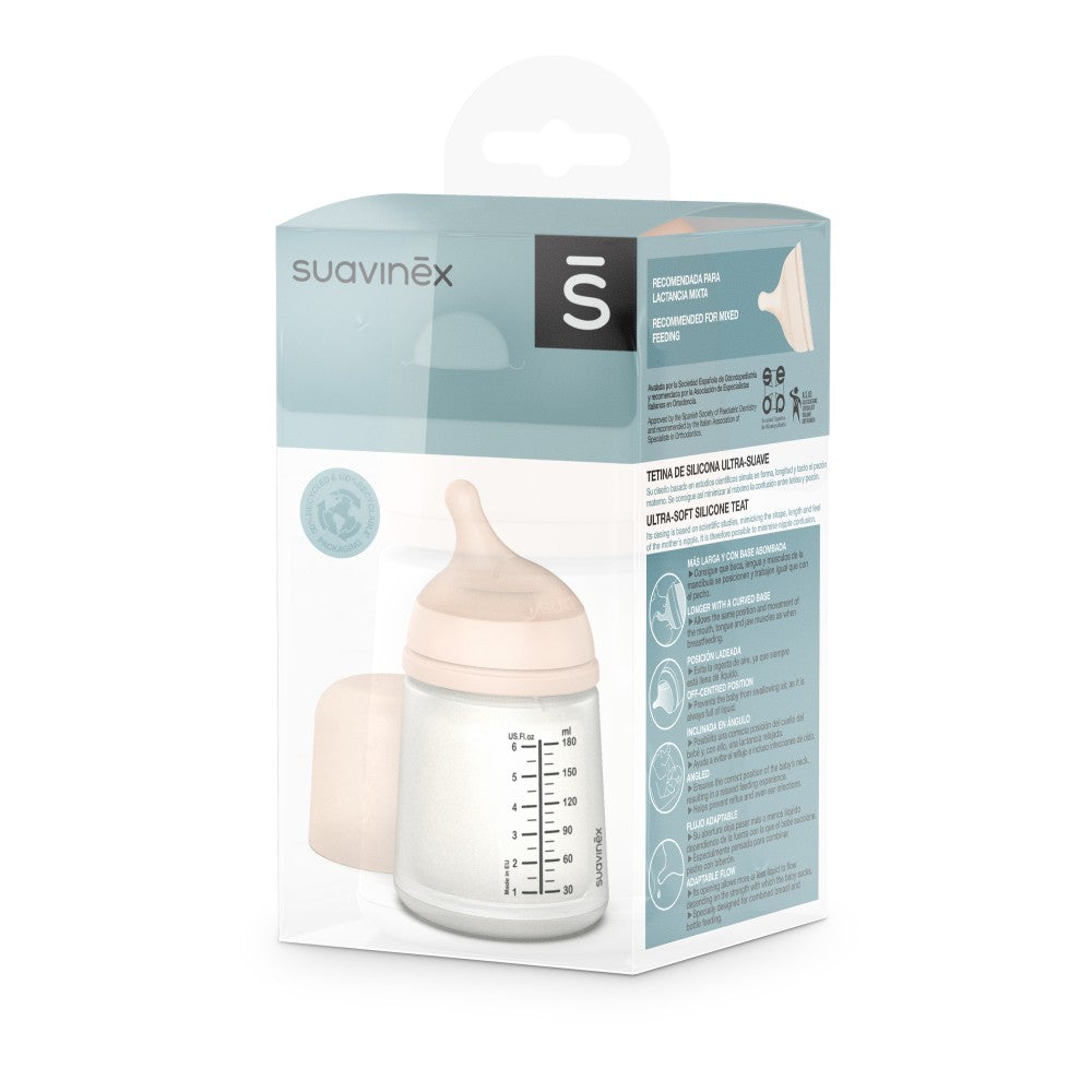 Suavinex Zero Zero Anti Colic Bottle - 180ml