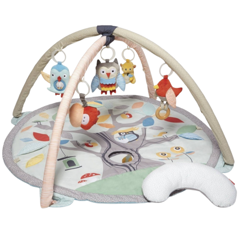 Treetop Friends Baby Activity Gym - Grey Pastel