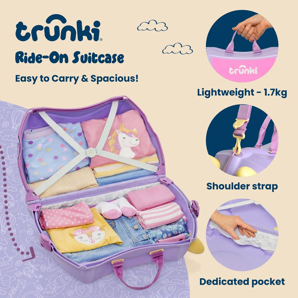 Glide Ride-on Luggage - Cassie the Cat