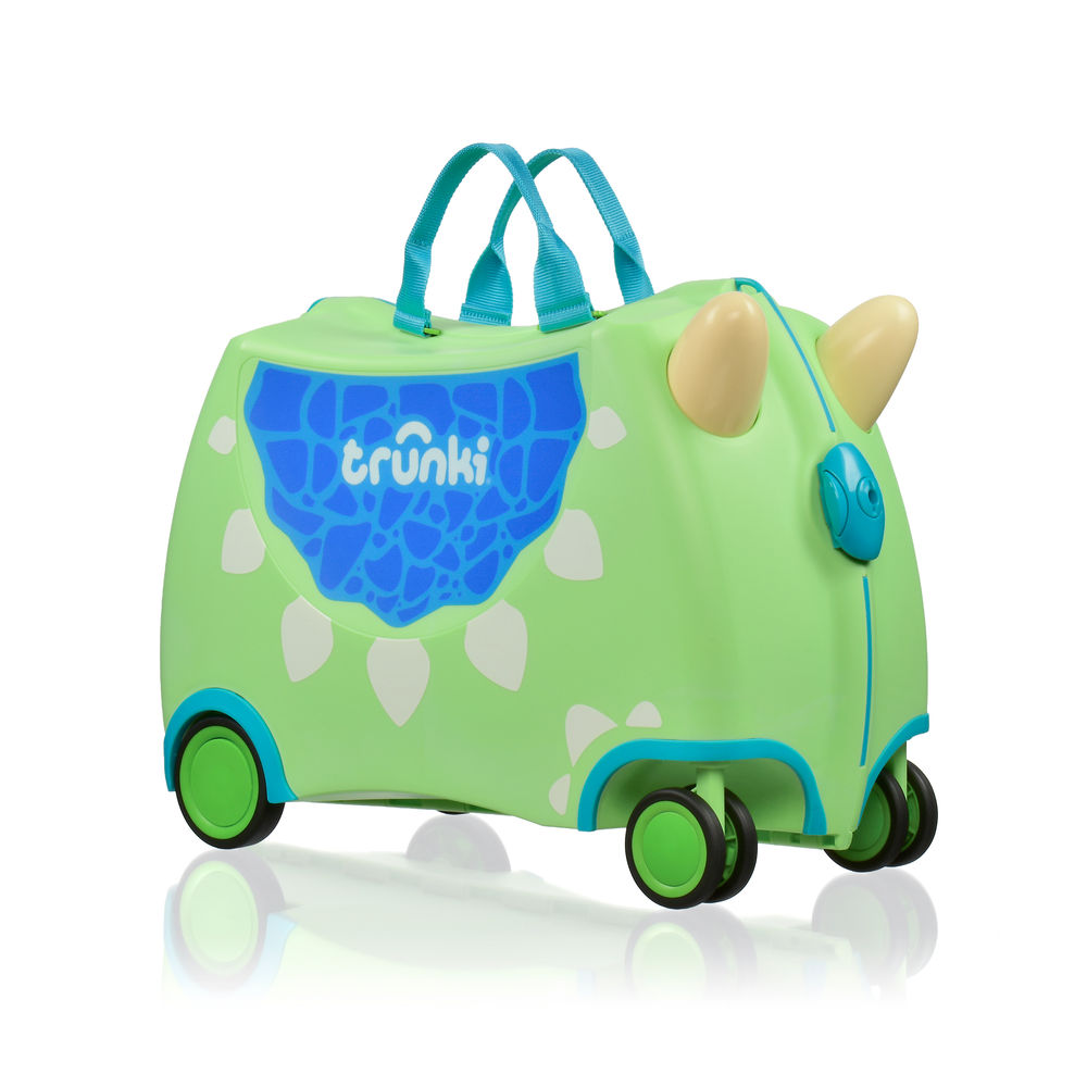 Glide Ride-on Luggage - Dudley the Dinosaur