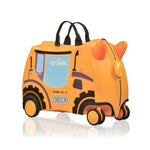 Glide Ride-on Luggage - Doug the Digger
