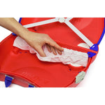 Glide Ride-on Luggage - Frank the Firetruck
