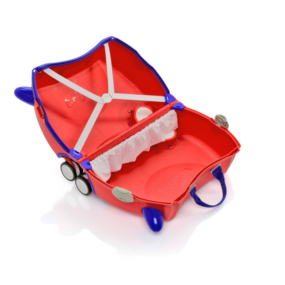 Glide Ride-on Luggage - Frank the Firetruck
