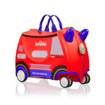 Glide Ride-on Luggage - Frank the Firetruck