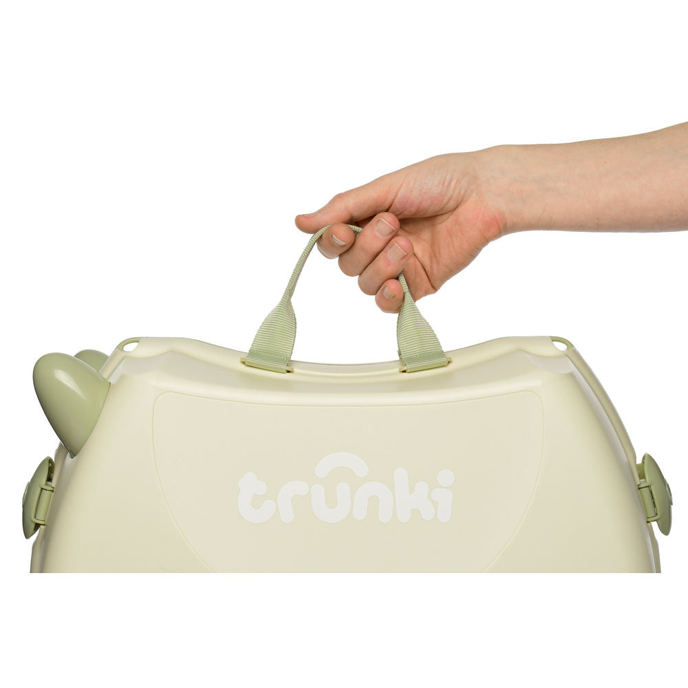 Glide Ride-on Luggage - Ivory White