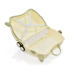 Glide Ride-on Luggage - Ivory White