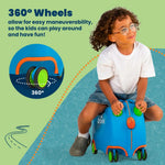 Glide Ride-on Luggage - Terrance