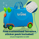 Glide Ride-on Luggage - Terrance