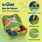 Glide Ride-on Luggage - Tilly the Tractor