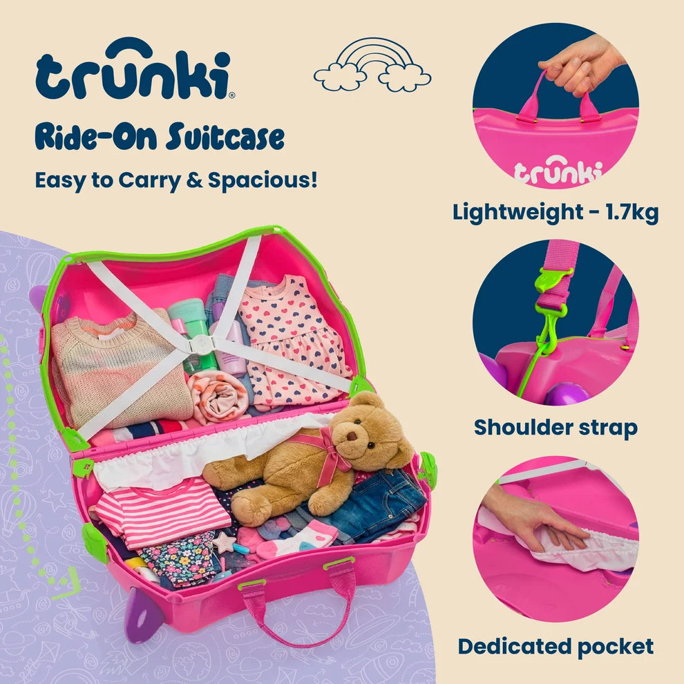 Glide Ride-on Luggage - Trixie
