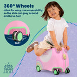 Glide Ride-on Luggage - Una the Unicorn