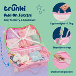 Glide Ride-on Luggage - Una the Unicorn