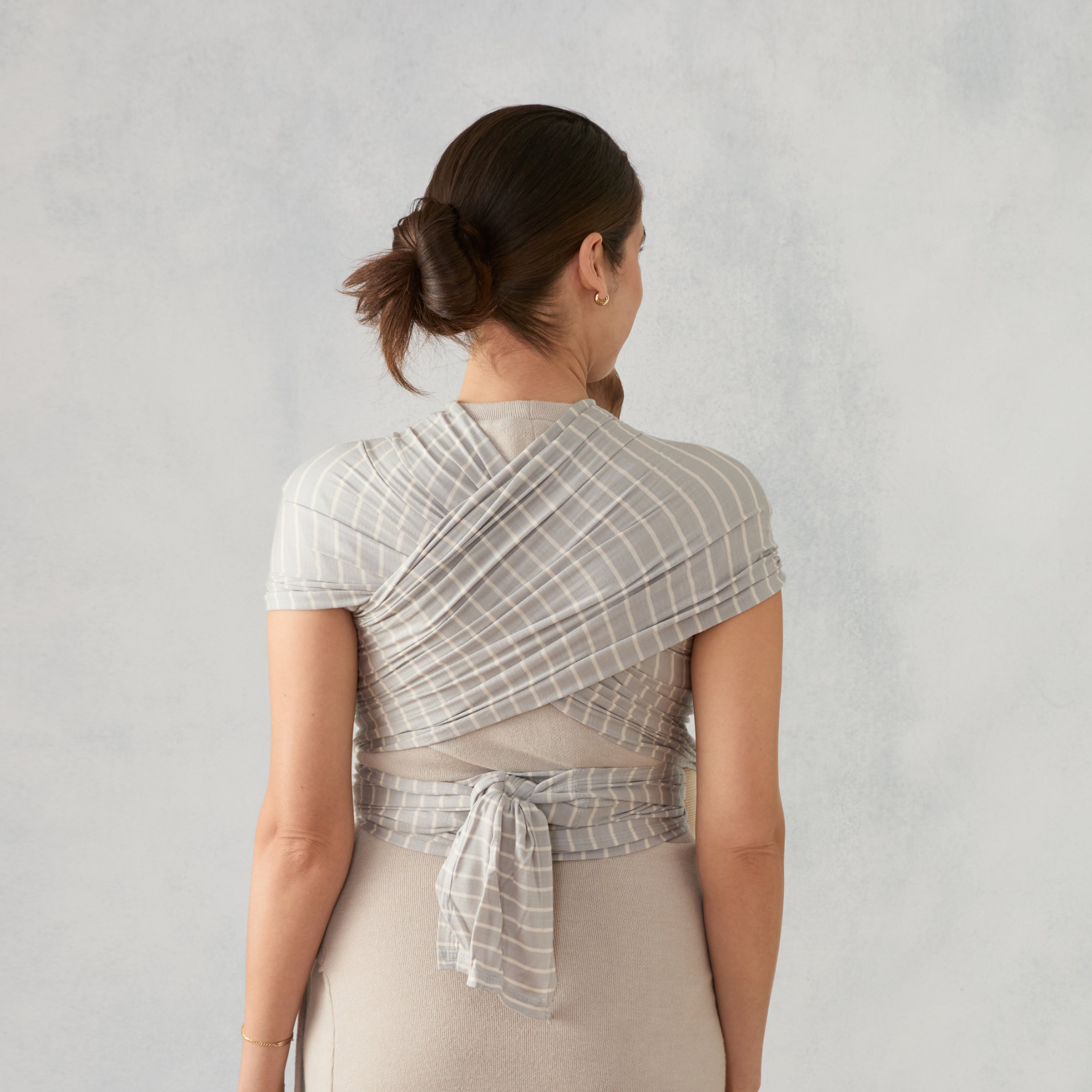 Aura Wrap - Grey Stripes