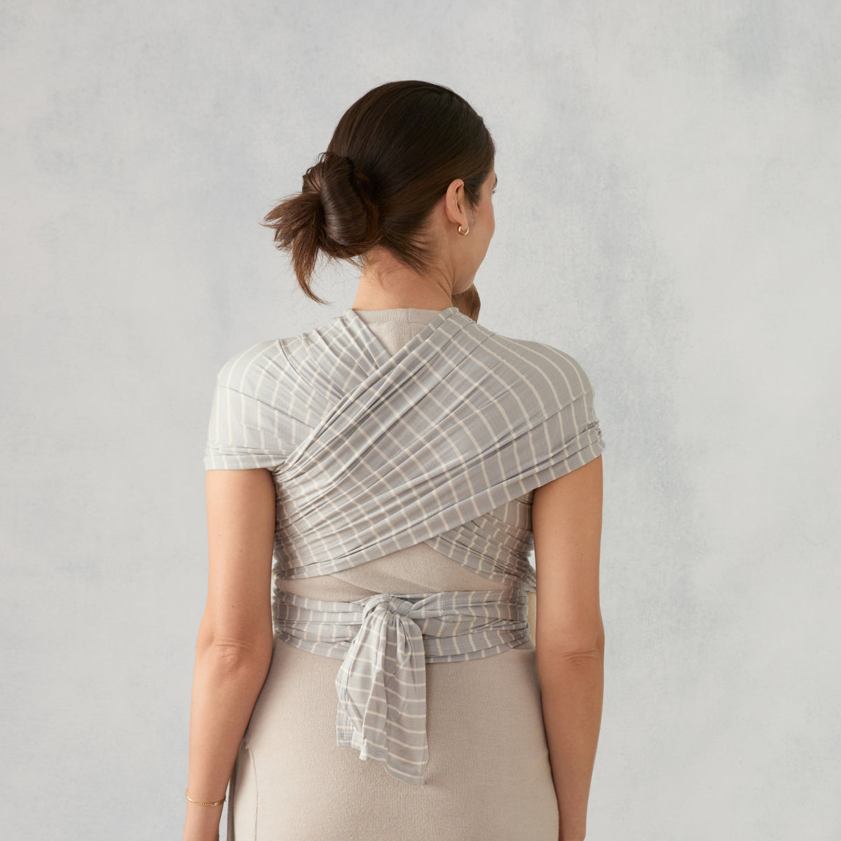 Aura Wrap - Grey Stripes