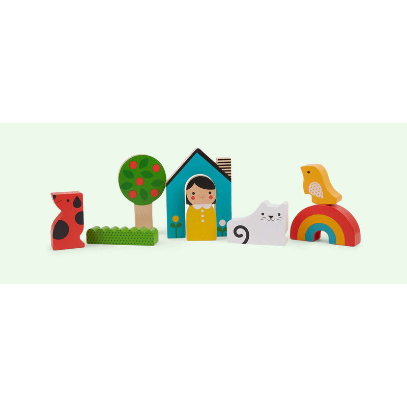 Petit Collage At Home Mini Wood Puzzle