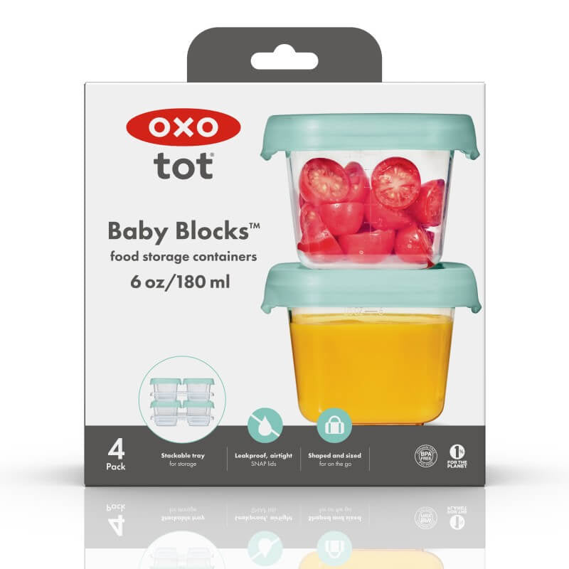 OXO Tot Baby Blocks Freezer Storage Containers