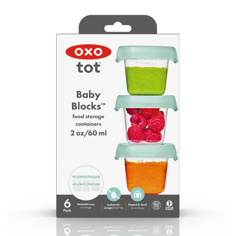 OXO Tot Baby Blocks Freezer Storage Containers