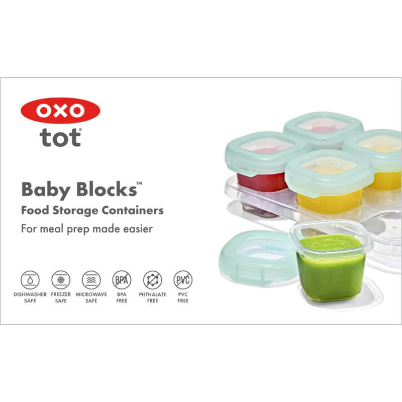 OXO Tot Baby Blocks Freezer Storage Containers