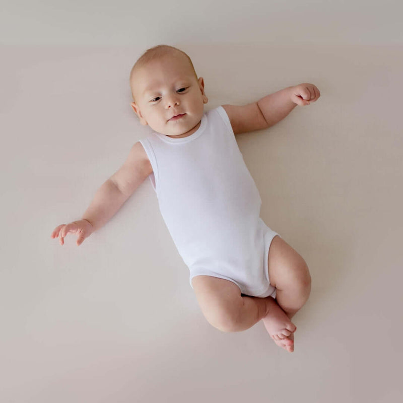 Marquise Baby Cotton Sleeveless Bodysuit 2 Pack