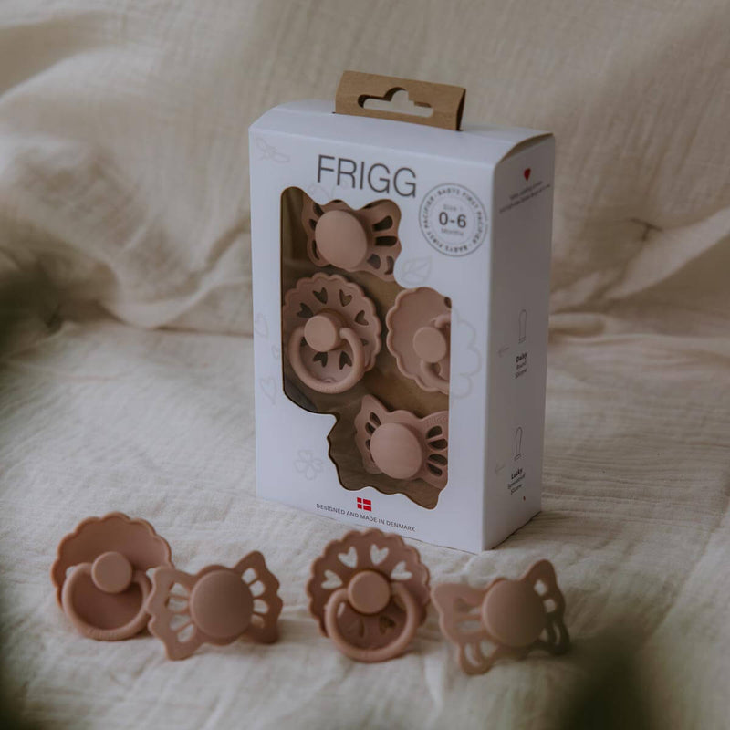FRIGG Baby's First Soother Set - Blush