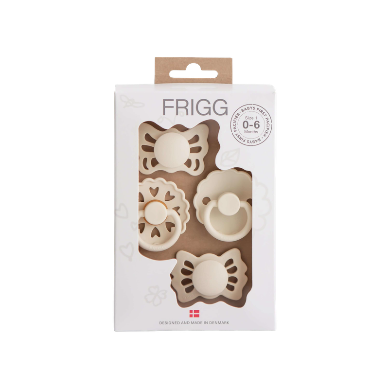 FRIGG Baby's First Soother Set - Cream