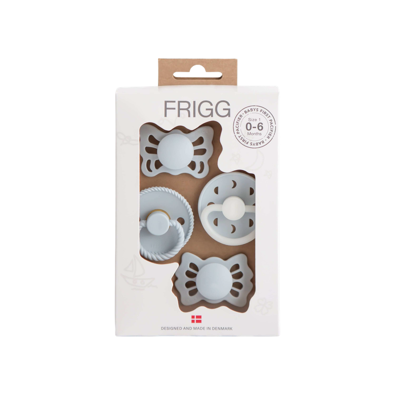 FRIGG Baby's First Soother Set - Powder Blue