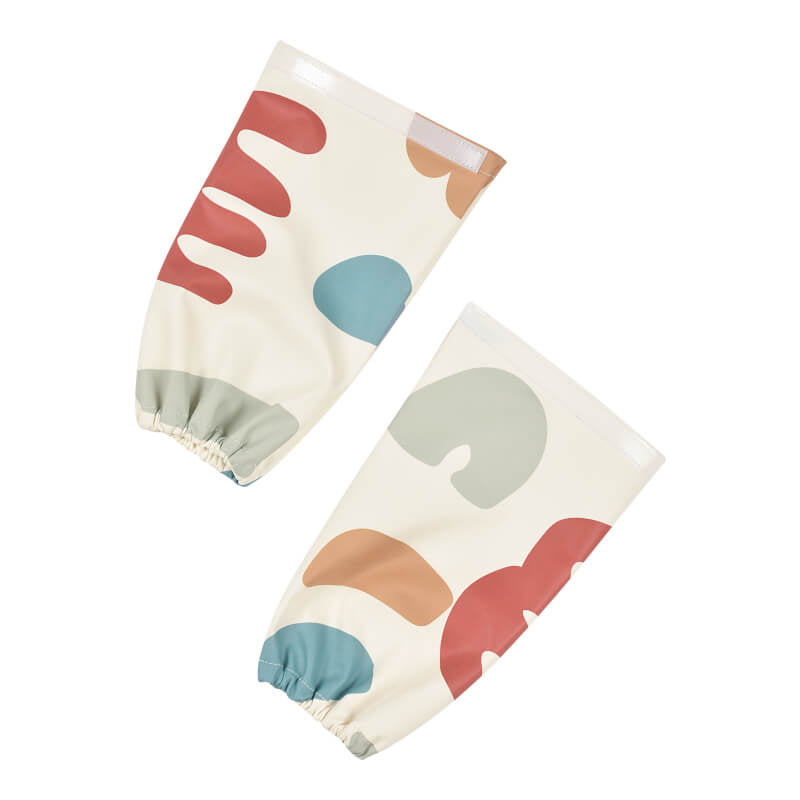 Beaba 2 in 1 Bib w/Removable Sleeves - Playful